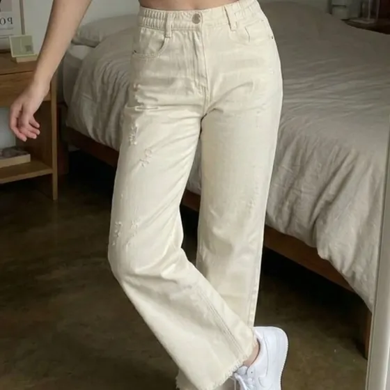 Calça Jeans Wide Leg Menina Adolescente