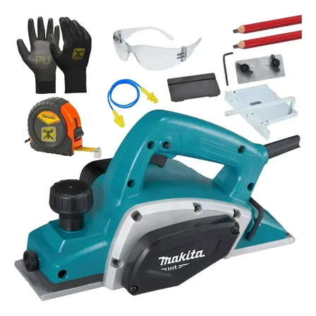 Plaina Elétrica 580w Profissional M1902b Makita + Brindes