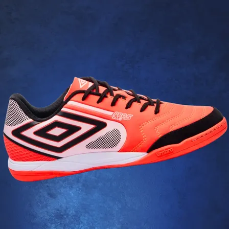 Chuteira Futsal Umbro Pro 5 Bump Club Profissional Reforçada