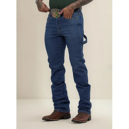 Calça Country Muladeiro Carpinteira Masculina Rodeio Azul C