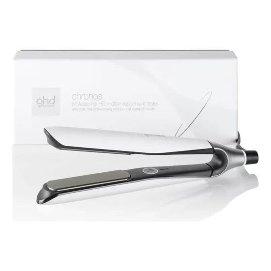 Prancha De Cabelo Ghd Chronos Styler 2.54cm Branca