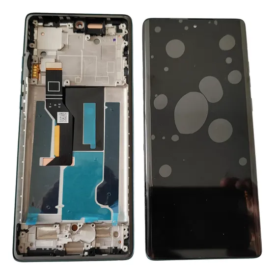 Tela Display Compativel Moto Edge 50 Fusion Amoled Com Aro