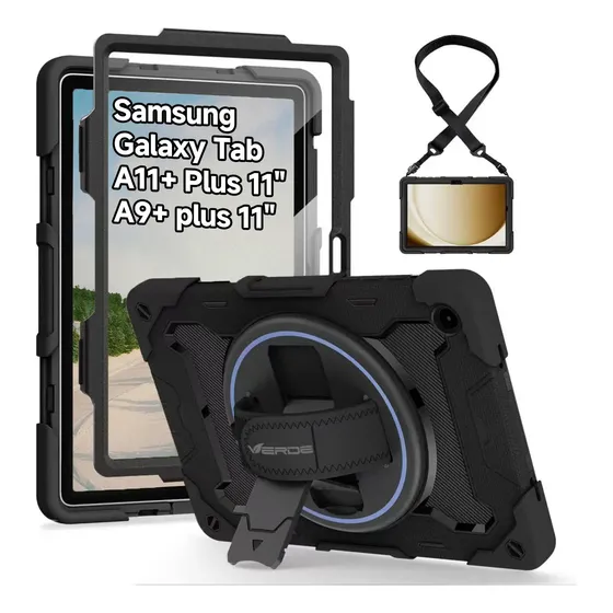 Capa Giratória Antiqueda 3 Em 1 Galaxy Tab A11+ 11''