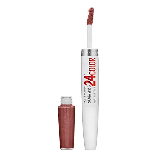 Batom Líquido Maybelline Superstay 24 2step Cacau Constant