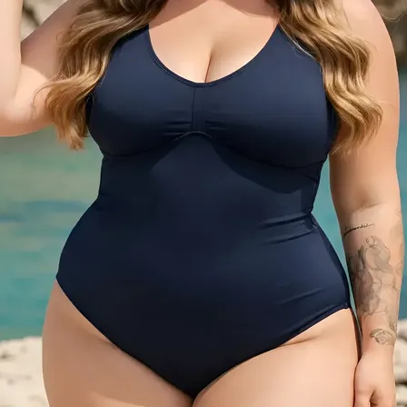 Maios Plus Siz Com Bojo Praia Piscina Reforçado Várias Cores