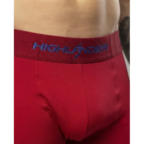 Cueca Boxer Masculina Lisa Highlander Unitário