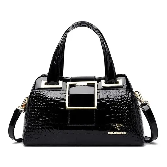2022 Padrão Crocodilo Couro Sacos Ombro Bolsa Bolsa Feminina