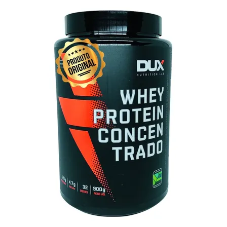 Dux Melhor Whey Poten Concentrado Wey 100% Puro Ganhar Massa