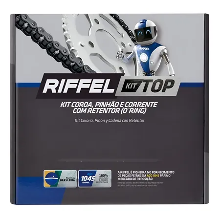 Relação Cg 150/160 Titan Fan Start Mix Cargo Com Retentor