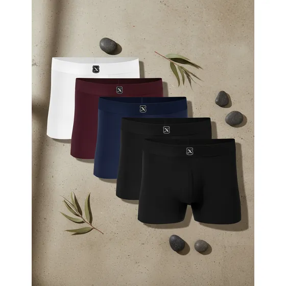 Kit 10 Cuecas Boxer Algodão Cueca Cotton Box Full