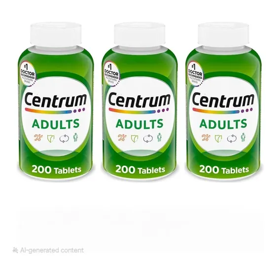 Multivitamínico Centrum Adultos 425 Cápsulas Importadas