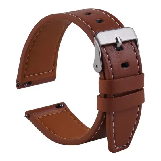 Pulseira 20mm De Couro Soft Compatível Com Mondaine 41002