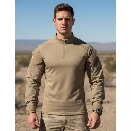 Camisa Gandola Tática Manga Longa Preta Masculina