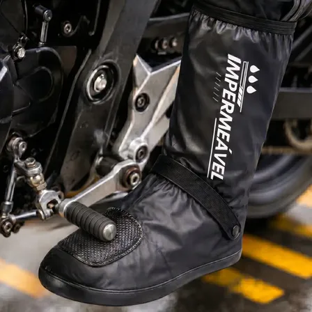 Capa Protetora Para Bota Chuva Impermeável Reforçado
