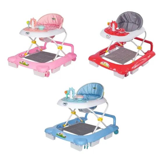 Andador Para Bebê Musical 2x1 Empurrador La Bamba Maxi Baby