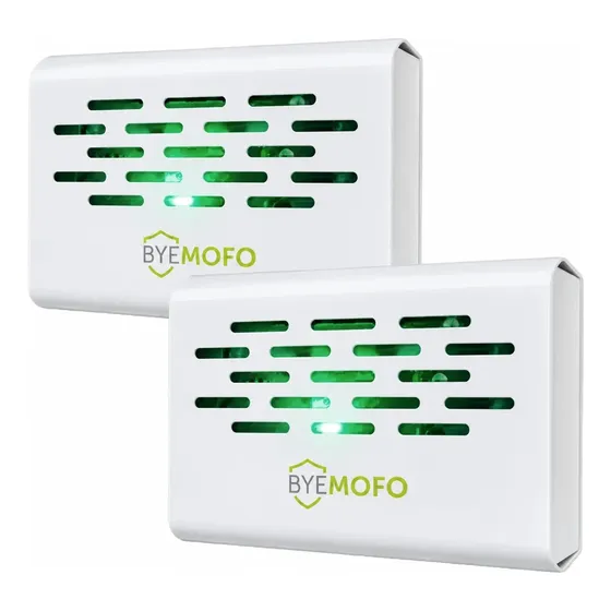 2 Antimofo Eletrico Ácaros Fungos Bye Mofo 110v Ou 220v