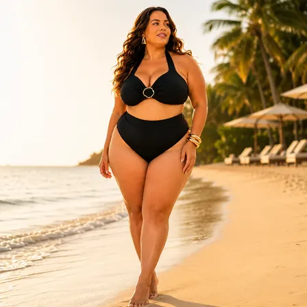 Biquíni Plus Size Com Bojo Reforçado E Muito Conforto