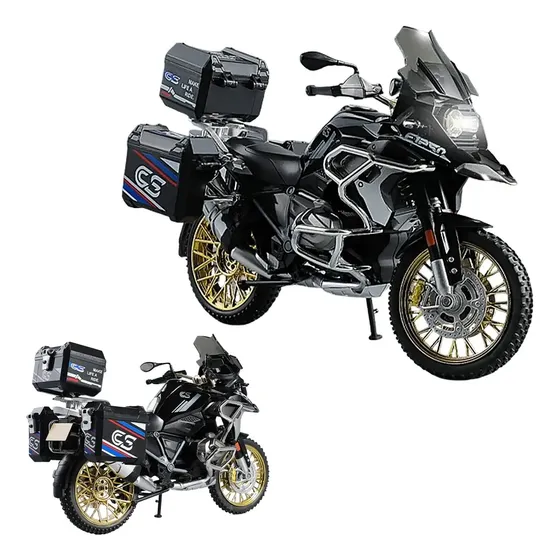 2023 Bmw R1250 Gs Adventure Minifierro Metal Motocycle 1/10