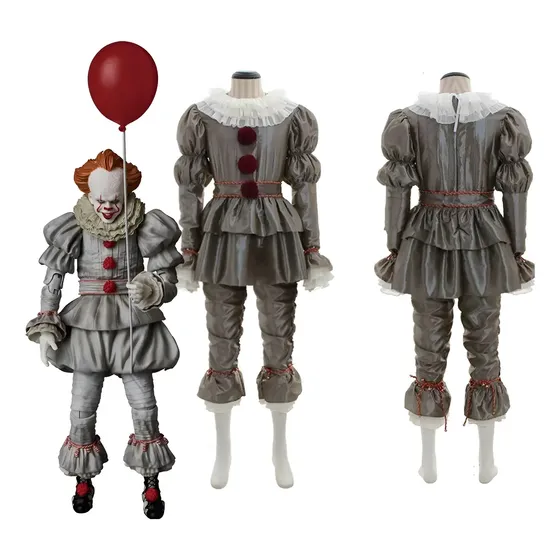 Fantástico Traje De Hallown Para Palhaço Penywise Apparel It