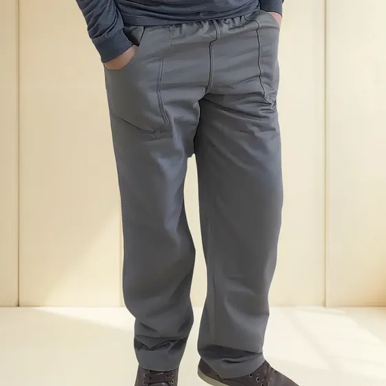 Calça Brim Pesado Uniforme Tamanho Grande