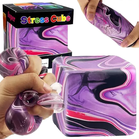 Needoh Flow Pattern Ice Cube Malt Stress Relief Toy Ice Cube