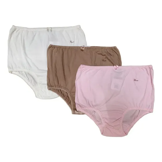 Kit 3 Calçolas Confortáveis 100% Algodão Yacima Plus Size