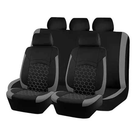 9 Peças Capas Universal Para Bancos Carros,bordado Em Tecido