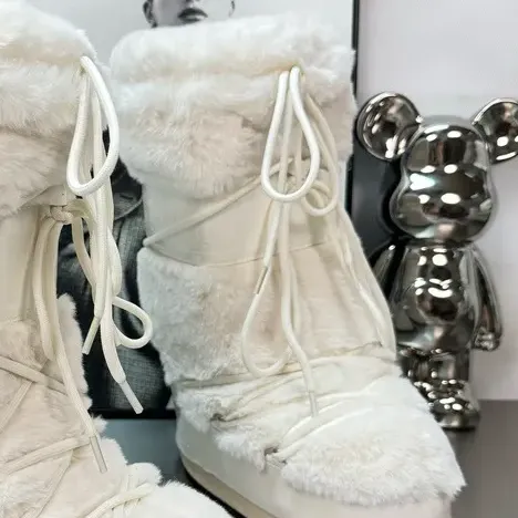 Botas De Neve Impermeáveis, Quentes E Antiderrapantes