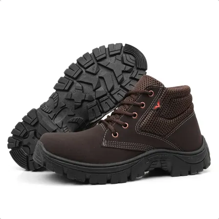 Bota Adventure Trabalho Coturno Tênis Palmilha Gel Casual