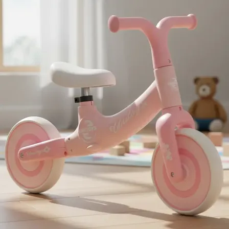 Bicicleta Retro De Equilíbrio Infantil Sem Pedal Educativa