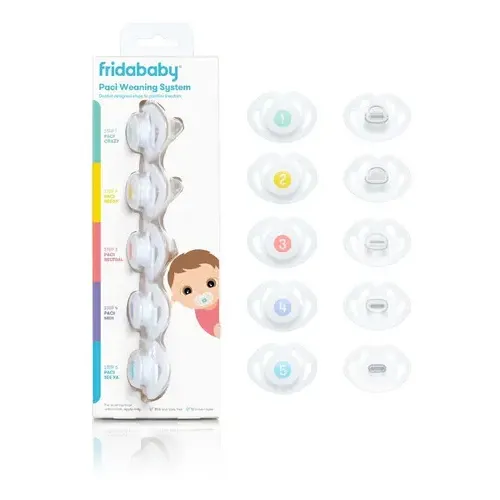 Sistema De Desmame Frida Baby Silicone Paci, Sem Bpa, Látex