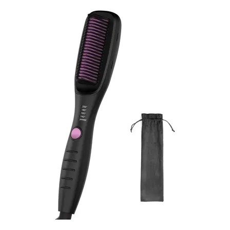 Escova Alisadora Gd039 Gokoco Ptc 3 Million Negative Ions