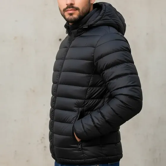 Jaqueta Puffer De Frio Intenso Blusa Impermeável Inverno