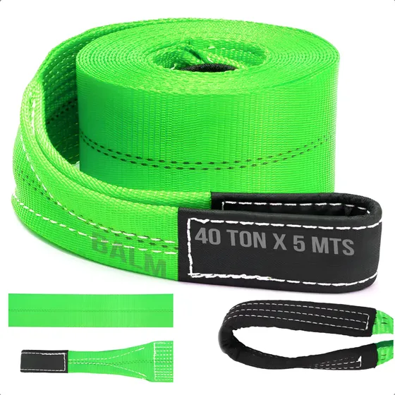 Cinta Fita 40 Toneladas X 5 Metros Reboque Guincho 4x4 100mm