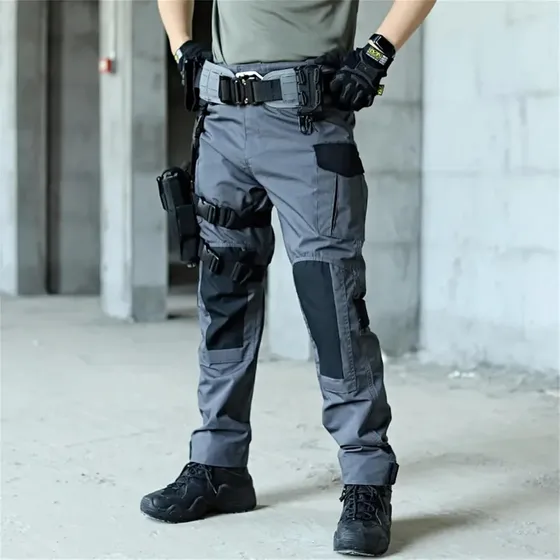 Calça Cargo Tática Multibolsos Trilha Masculina