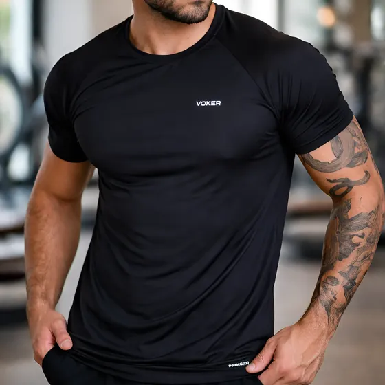 Camiseta Masculina Dry Fit Academia Corrida Treino Antiodor