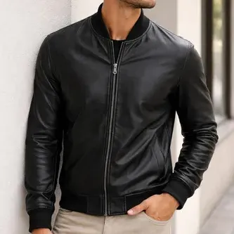 Jaqueta Casaco Masculino Zra Couro Lançamento Frio Inverno