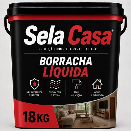 Borracha Líquida 18kg Proteção Total Contra Infiltrações