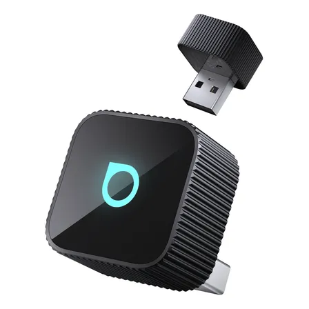 Ottocast Mini Cube 3.0 Adaptador Carplay E Android Auto Sem Fio Preto