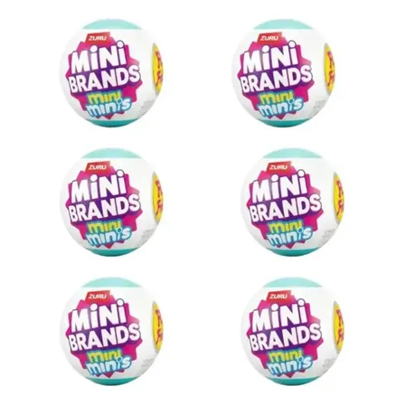 Série Mini Minis De Mini Brands Encha A Geladeira, 6 Unidade