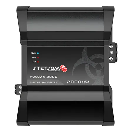 Módulo Amplificador Stetsom Vulcan 2000w - 1, 2 E 4 Ohms
