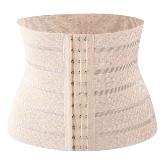 Cinta Modeladora Abdominal Unisex Afina Cintura Compressão