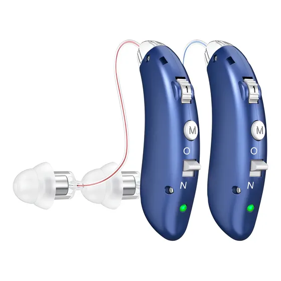 2pcs Z360x Amplificador De Som Recarregável Para Idosos