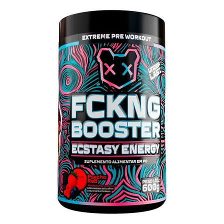 Fckng Booster Under Labz Pré Treino Cafeína Arginina 600g