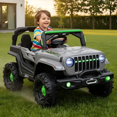 Carro Elétrico Infantil Jeep Off Road Controle Remoto Zippy