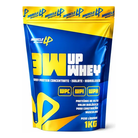 Whey Protein 3w 100% 24g De Proteína / Dose (30g) Muscle Up