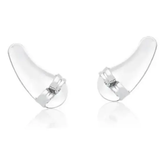 Par Tarraxa Formato Asa Sustentação Brinco Ear Cuff Tarracha