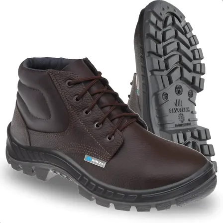 Bota De Segurança Marluvas 50b22 Bico Pvc Botina Epi Com Ca
