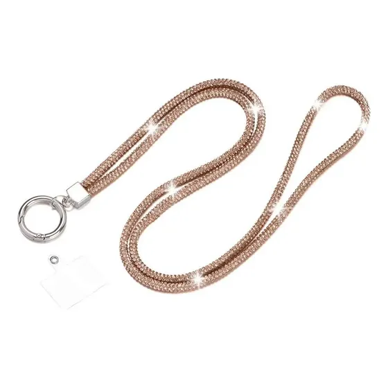 Cordão Para Celular Strass Brilho Alça Pescoço Universal