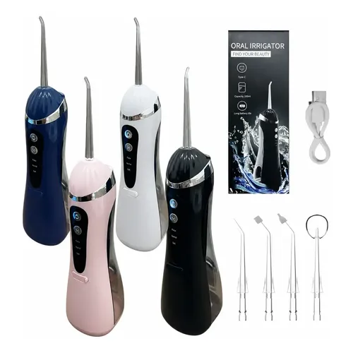 Irrigador Oral Limpeza Bucal Portatil 3 Modos De Uso Premium
